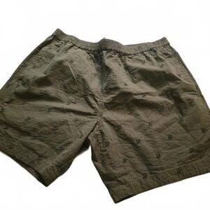 Undefeated Men's Medium Brown Patterned Casual Shorts